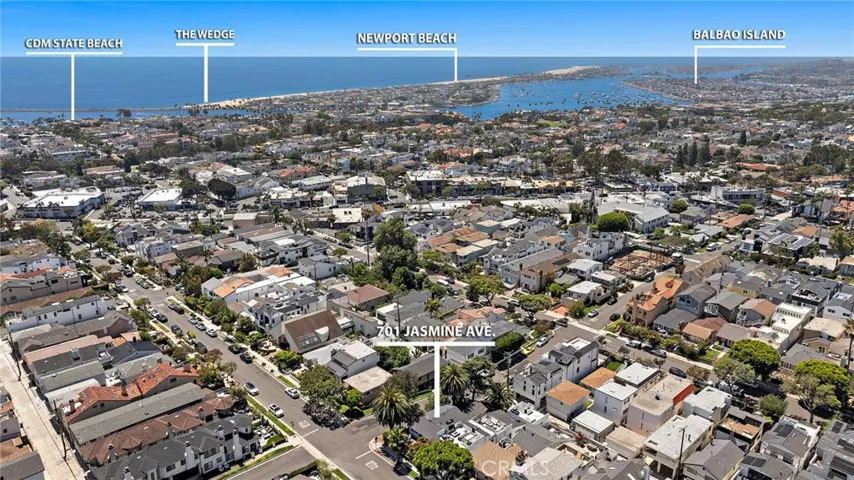 Coveted Flower Street location in Corona Del Mar