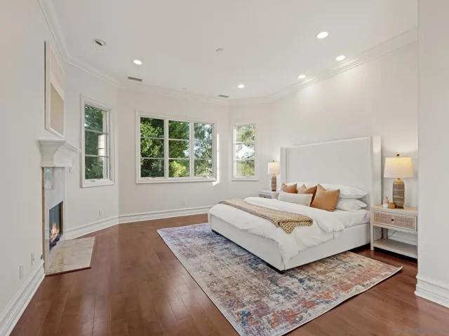 Beautiful primary with direct balcony access