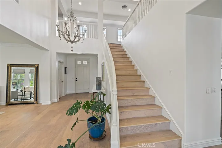 Stairs to second floor