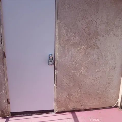 Storage closet on deck