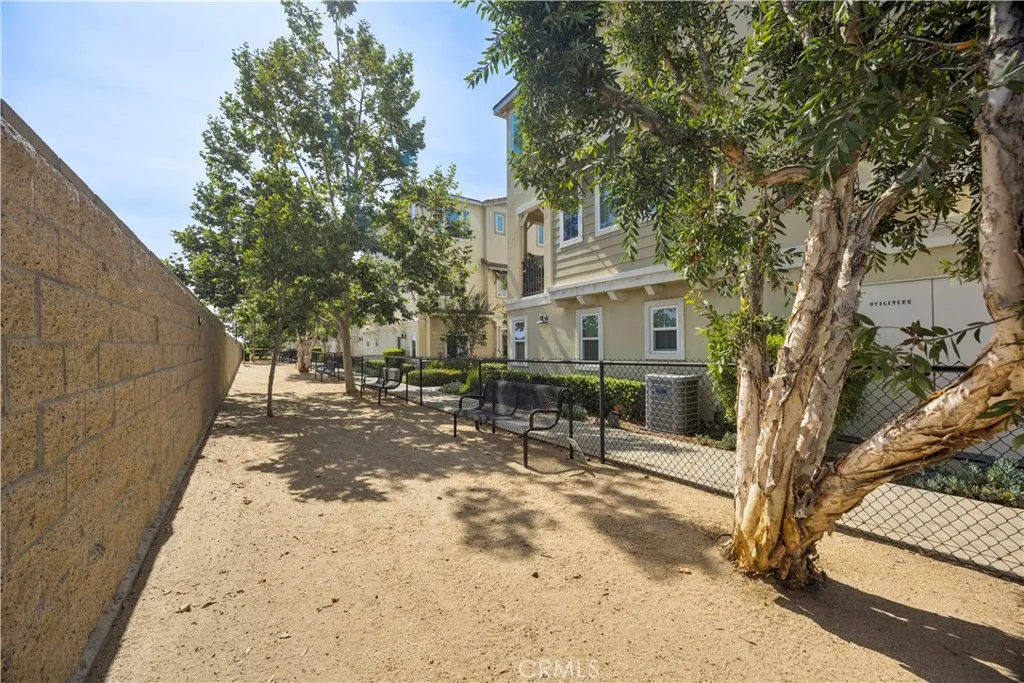 Great-sized dog park in the community.