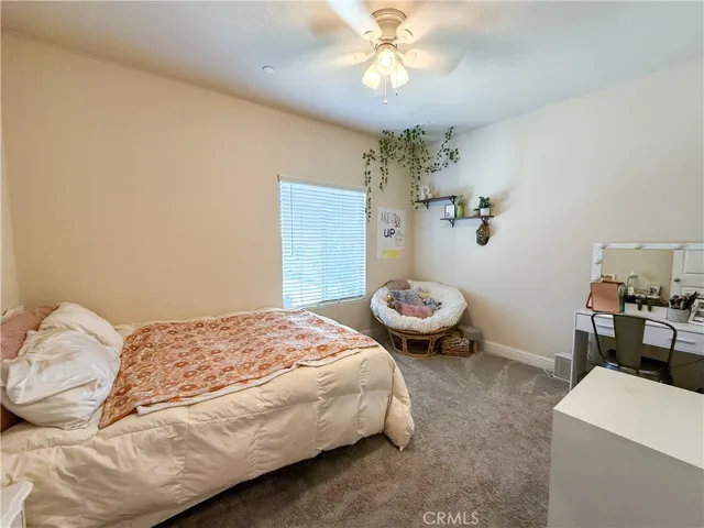 Upstairs Bedroom 3 with Walk-in Closet.