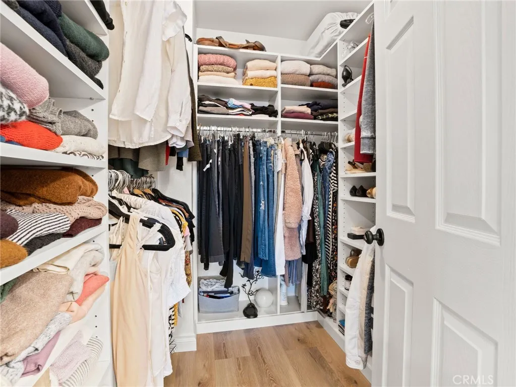 Master walk in closet