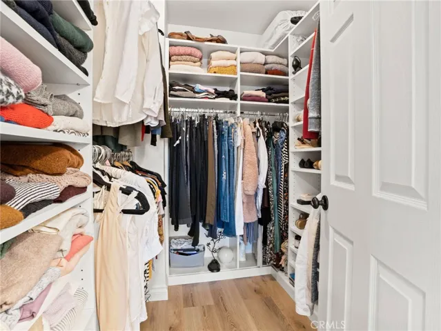 Master walk in closet
