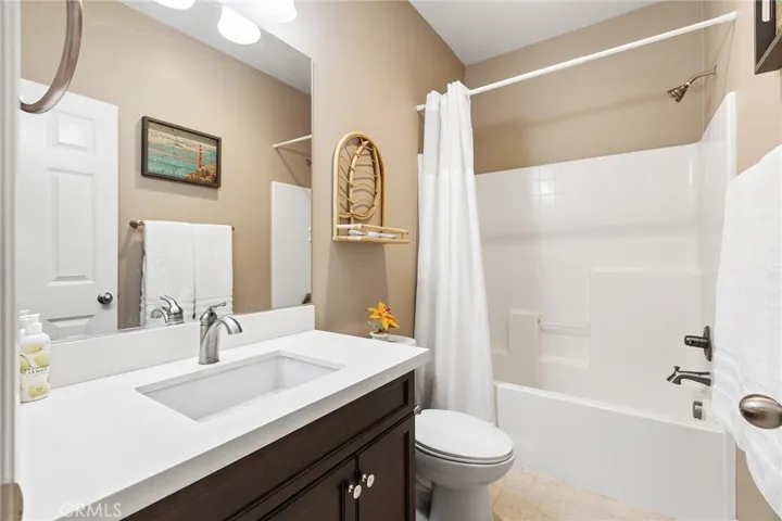 bathroom #2 off garage entry