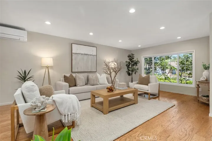 Living Room overlooks the front entrance