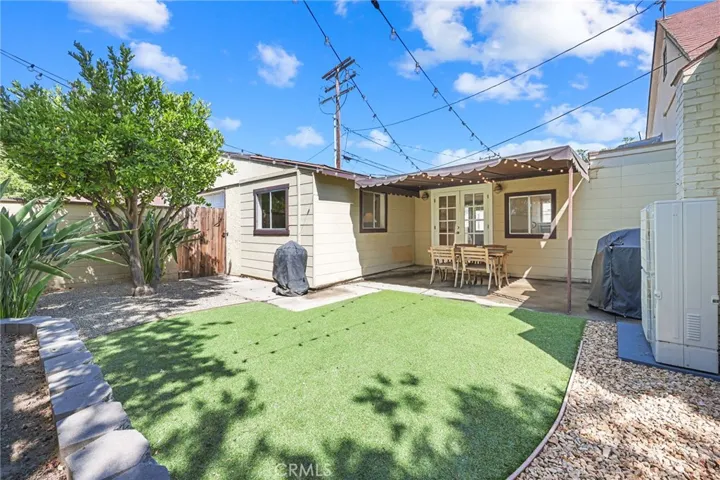 Canvas Covered Patio