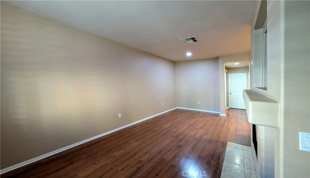 View from Unit door of main living area