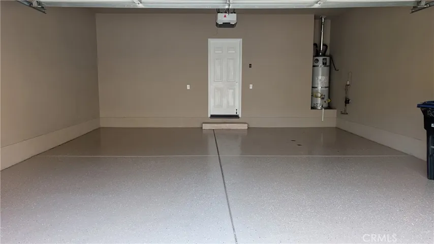 New epoxy floor in garage