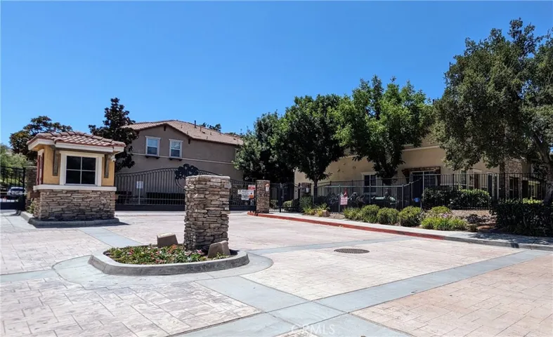 Community's second gated entrance