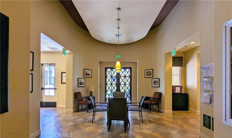 Inside clubhouse