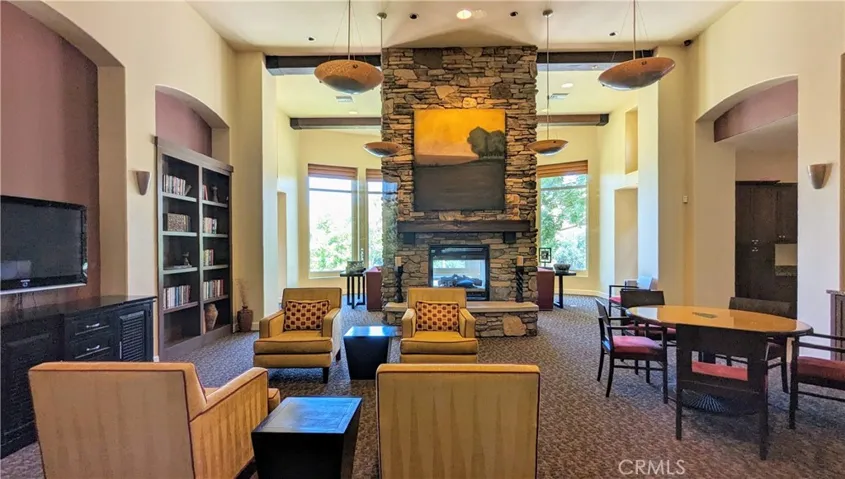 Inside clubhouse