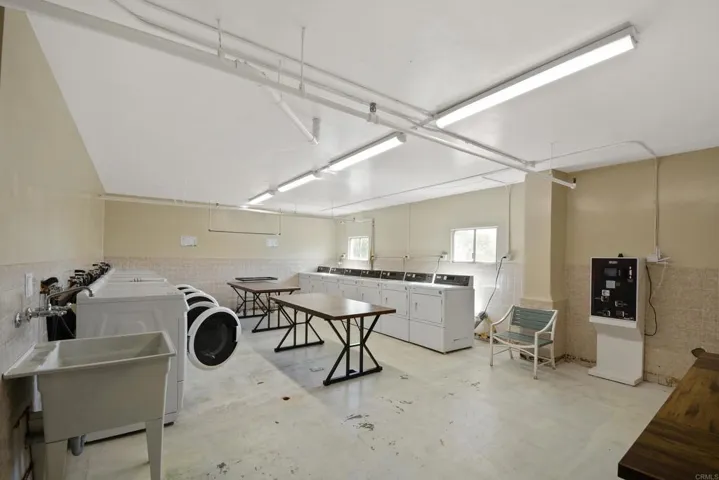 Laundry in Building