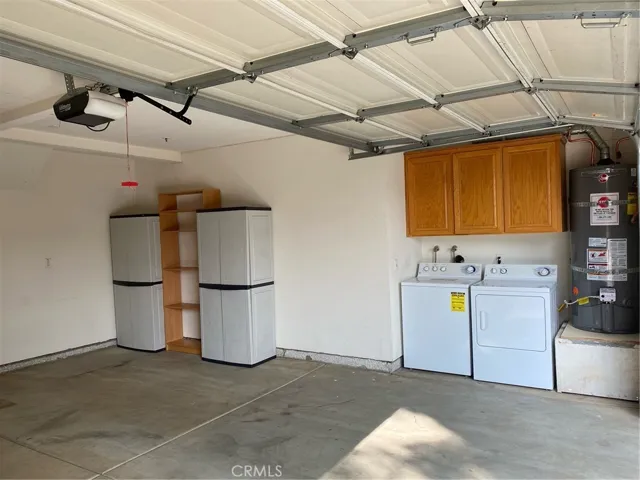 garage, washer, dryer, waterheater