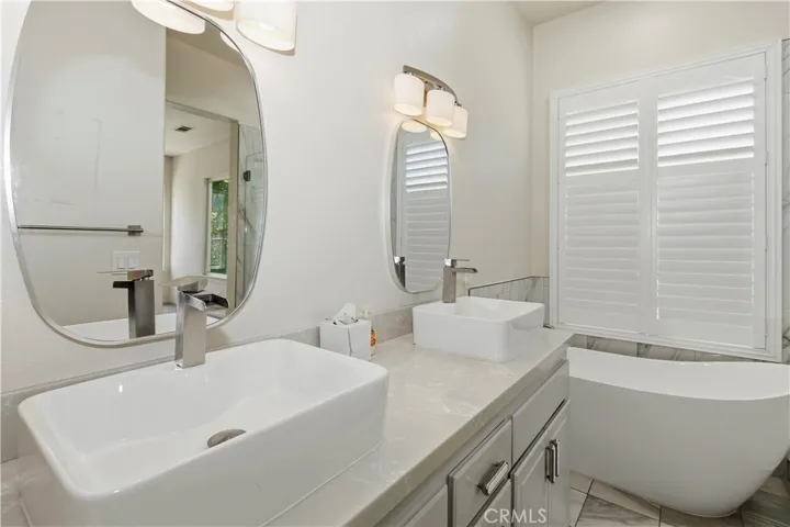 Primary Bathroom with Dual Sinks