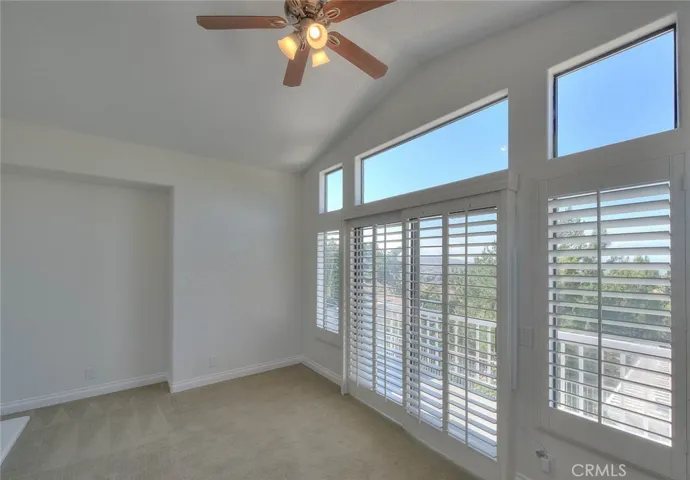 private balcony off primary retreat