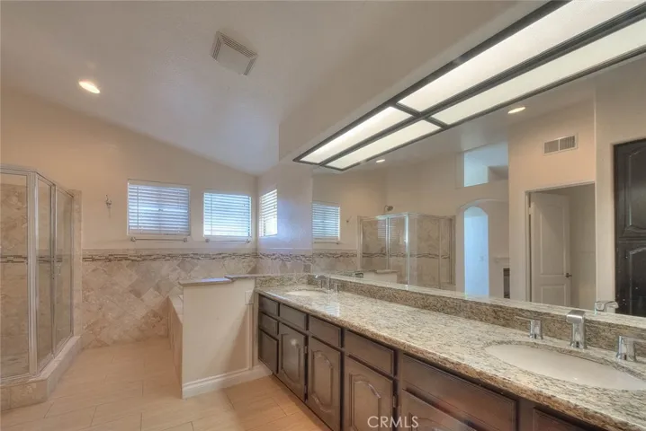 Elegant primary on-suite bathroom