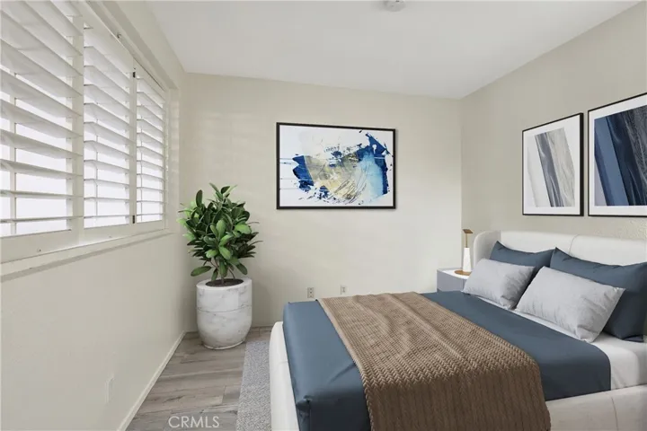 bedroom - virtually staged