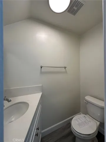 1/2 bath on main level