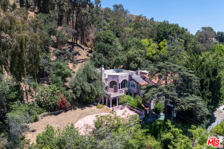 aerial view of lower property