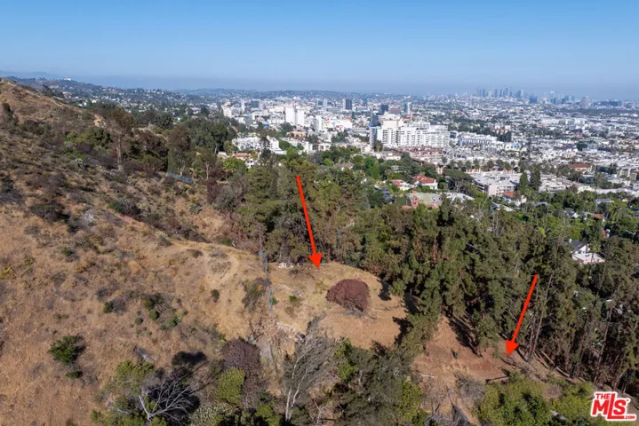 Veiw of building pad and drive