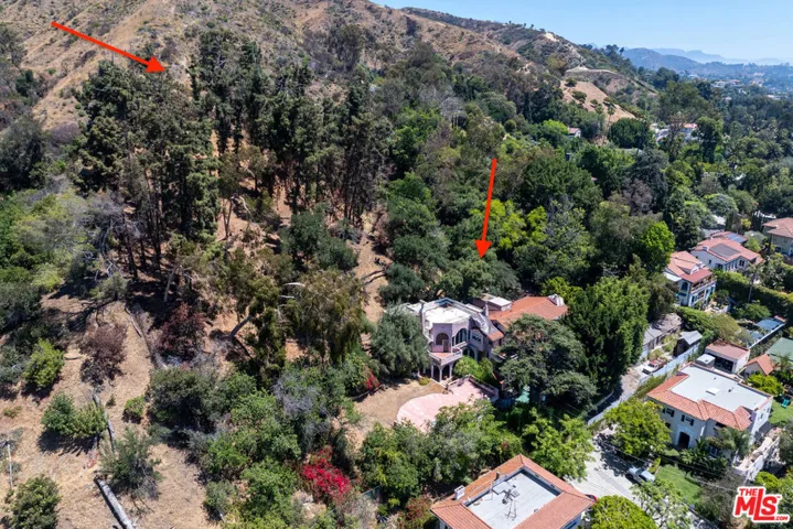 View from south west of house
