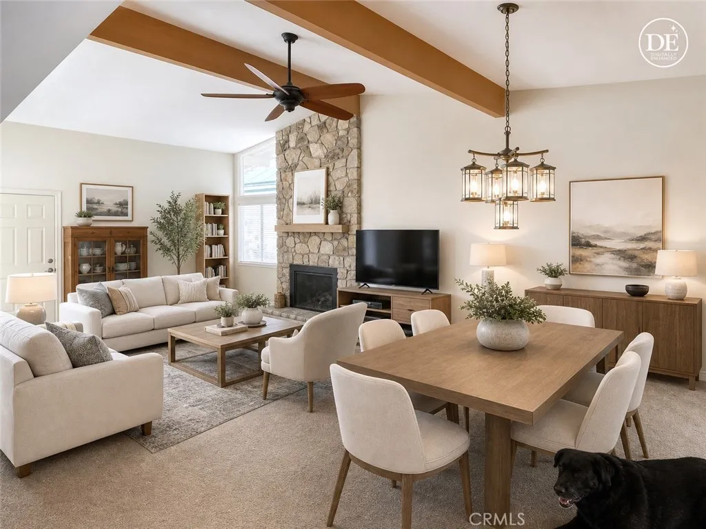 Note: Furniture in this photo has been digitally enhanced by AI
