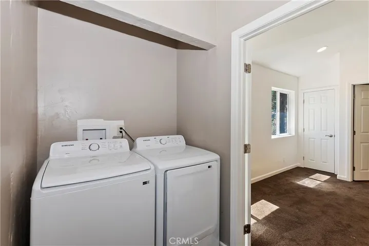 Upstairs laundry