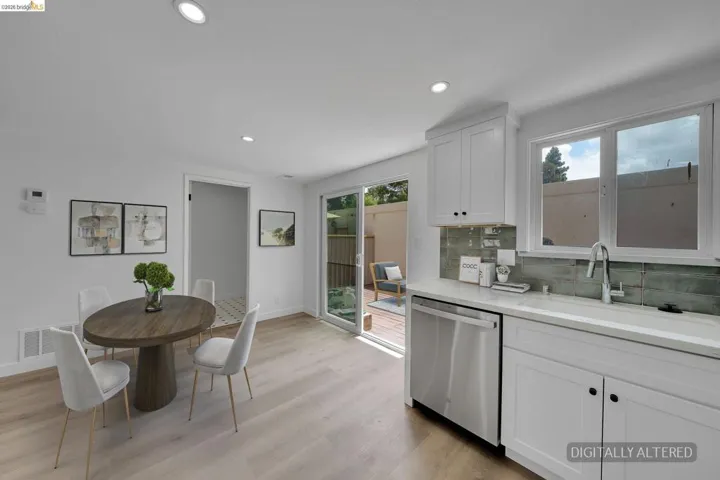 Light wood-finish flooring throughout, complemented by recessed lighting