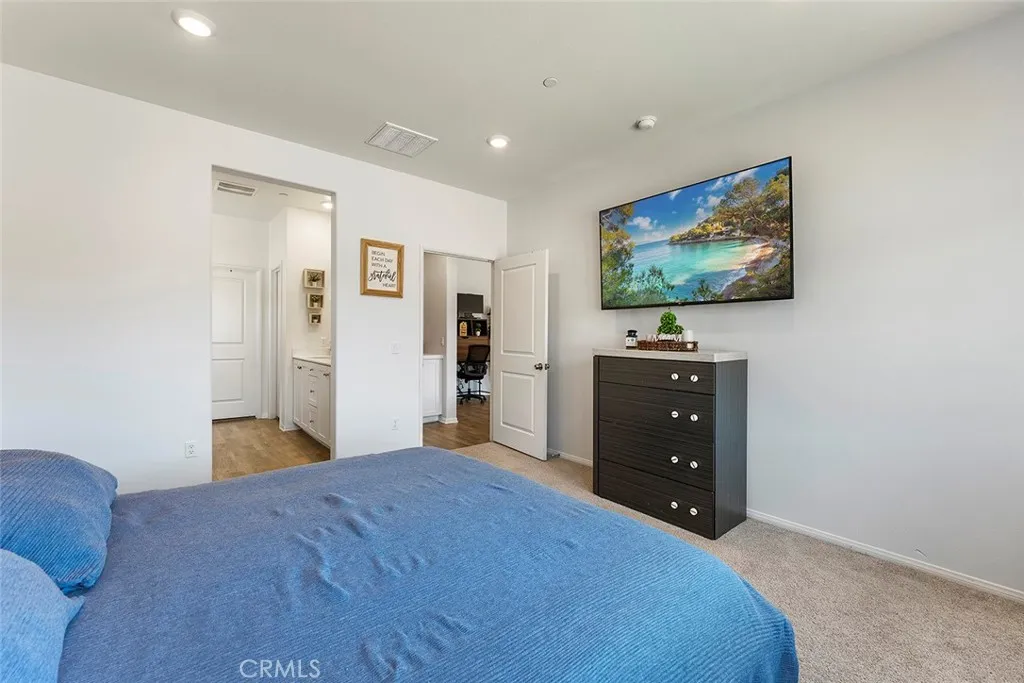 Private & spacious primary bedroom!