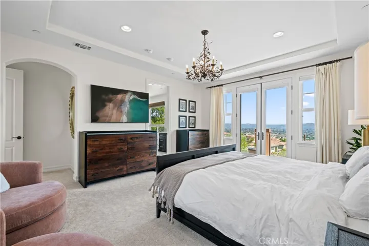 Upstairs Master Bedroom with View