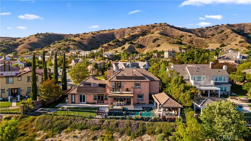 Aerial Backyard View