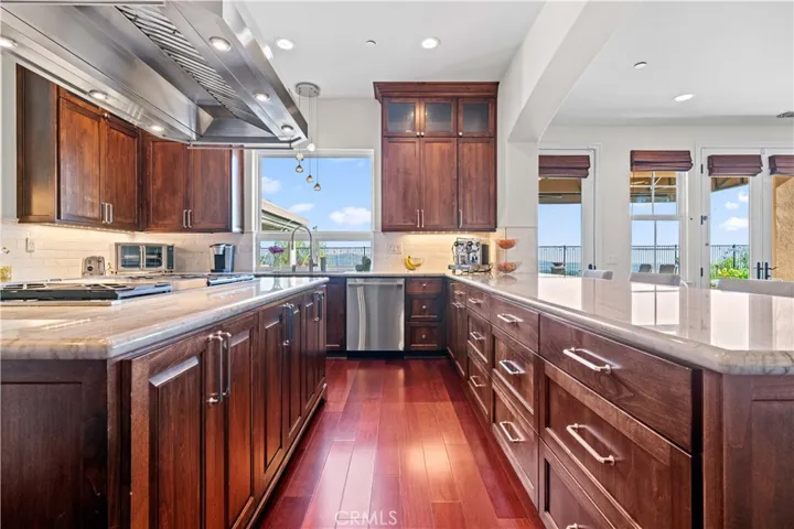 Kitchen with Panoramic View