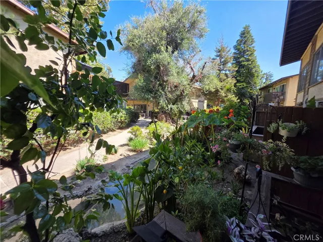 View from Patio:  Waterway Walking Path