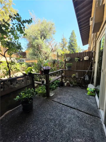 Peaceful Private Patio Awaits Your Green Thumb