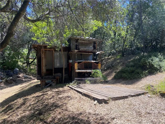 School bus with addition.