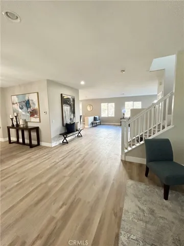 Entry way is spacious