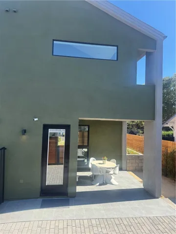 Exterior Patio Off Kitchen