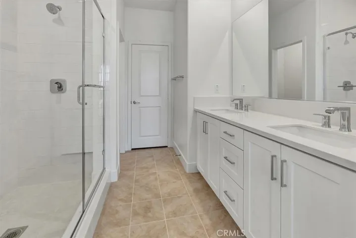 Primary bathroom, separate HUGE walk-in shower