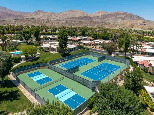 Drone Pickleball Courts