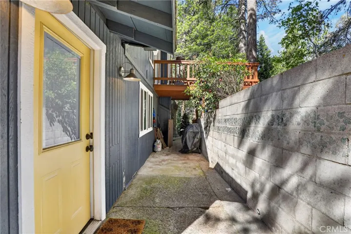 Exterior door from bonus room/bedroom #3