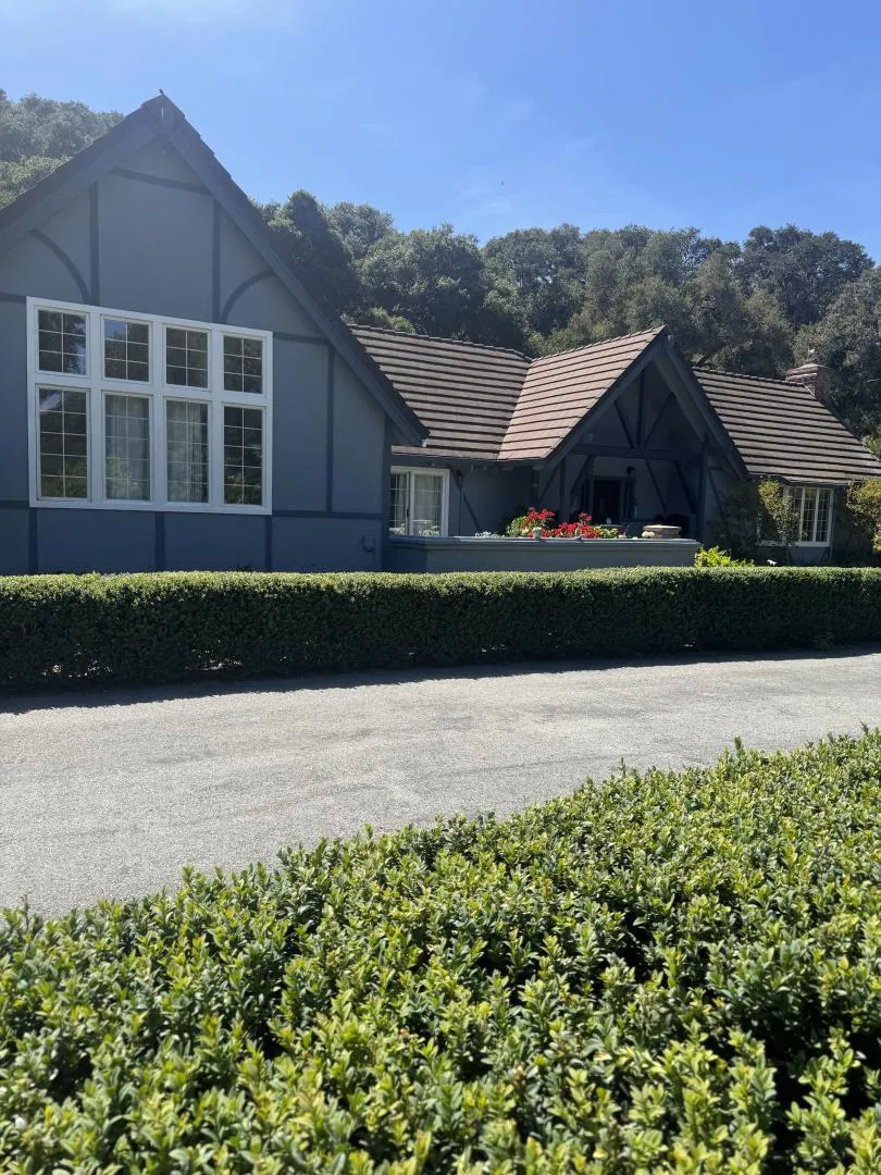 Front driveway