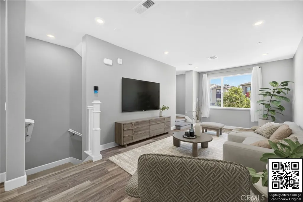 Living room (virtually staged)