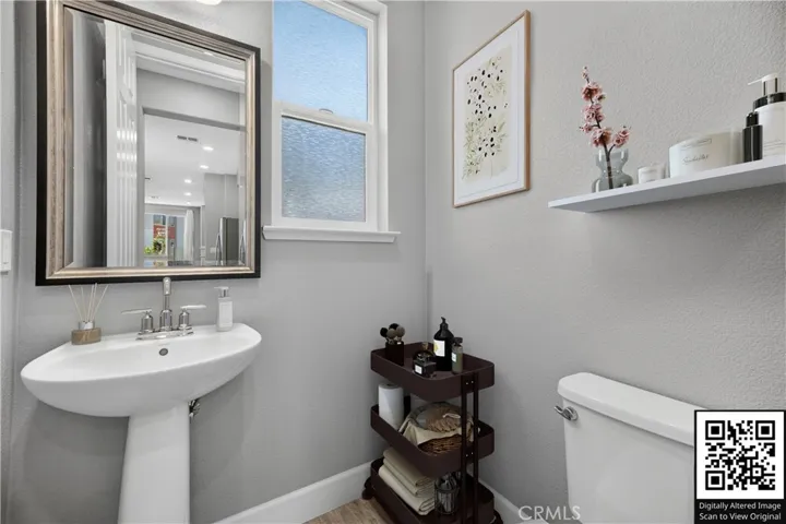 Bathroom (virtually staged)