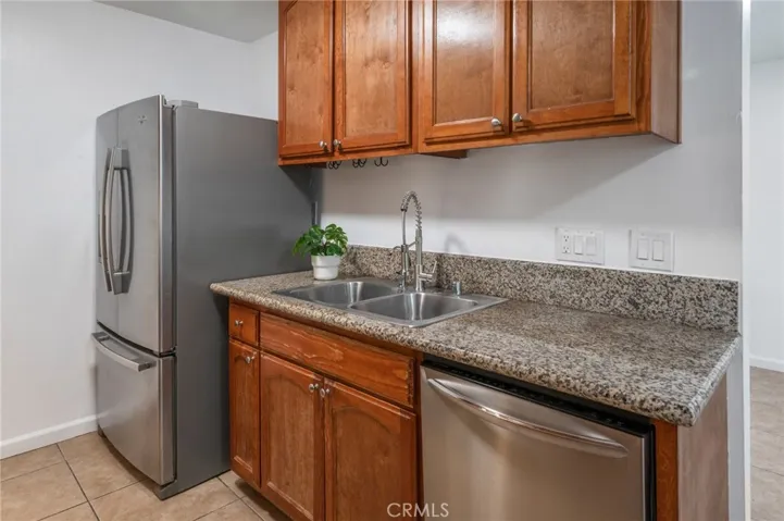 Fridge included