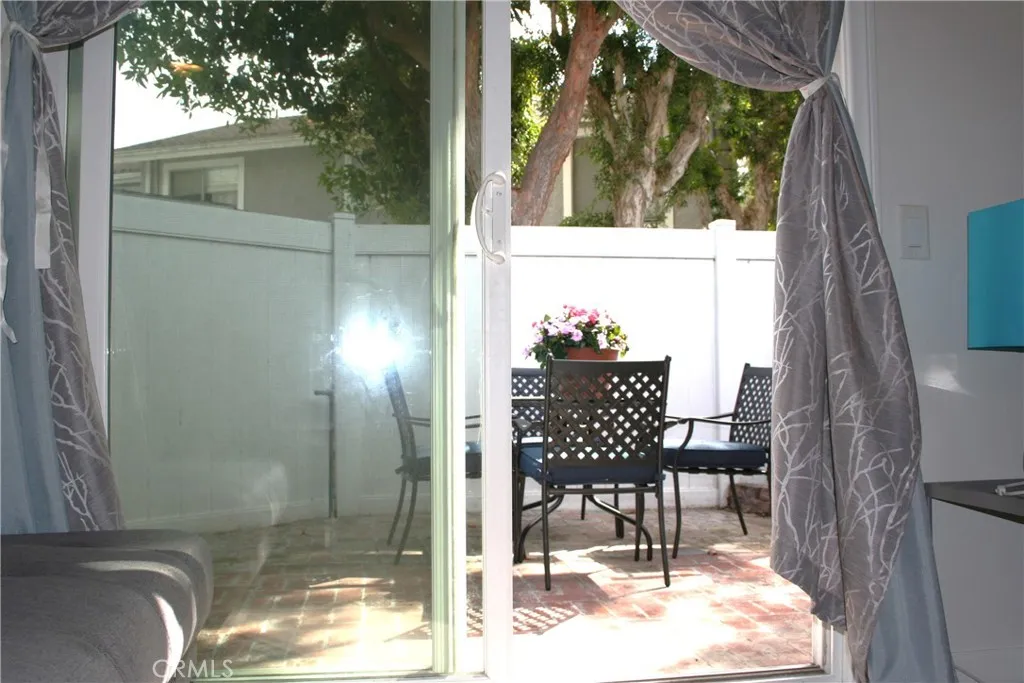 Patio from Living Room