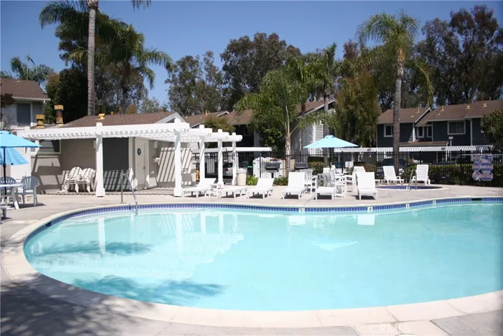 Pool with BBQ