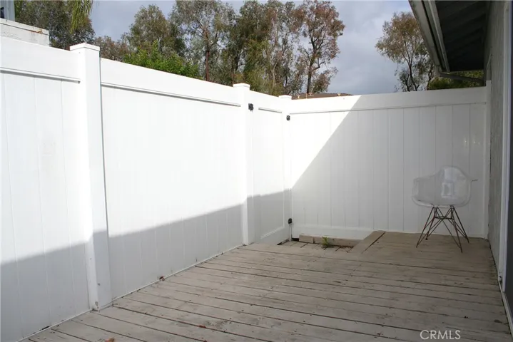 Patio from Master bedroom