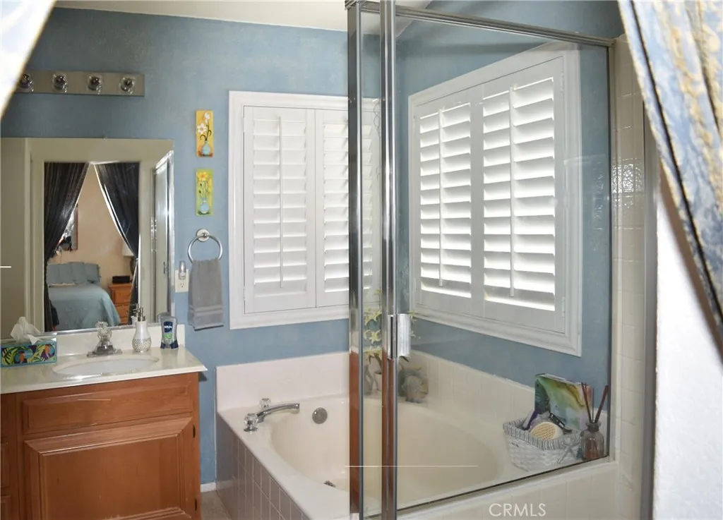 Upstairs primary bath