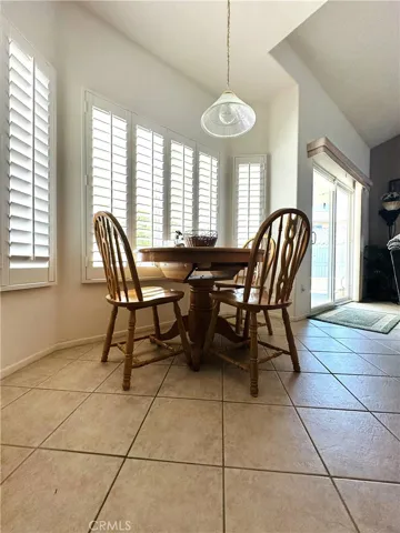 Dining in Kitchen